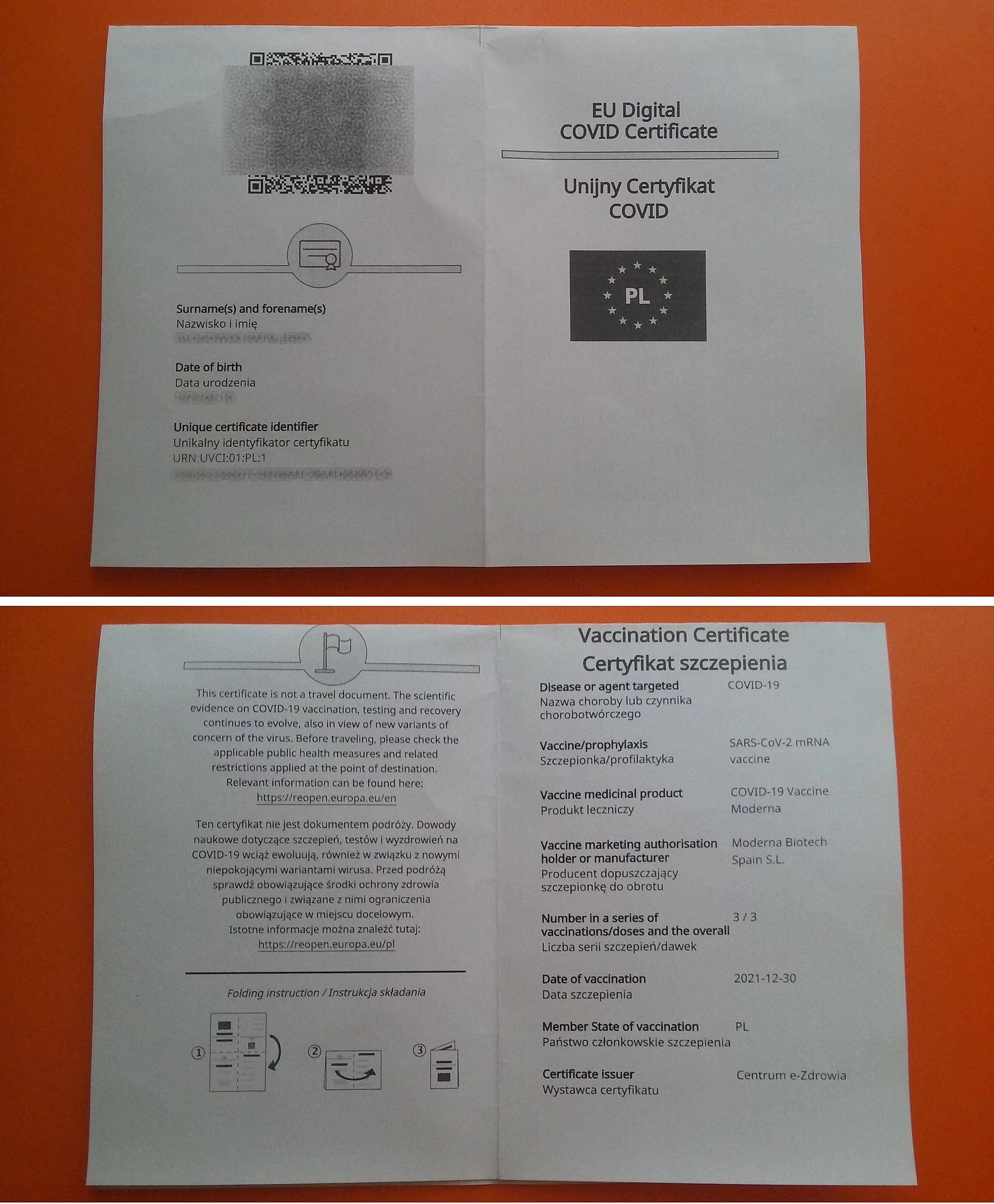 WHO and EU collaborate on global vaccine certificate Document News